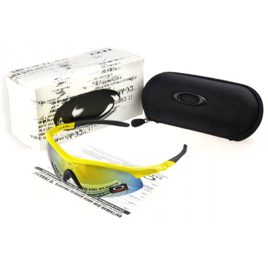 Oakley Radar Range Sunglass Yellow Black Frame Yellow Lens