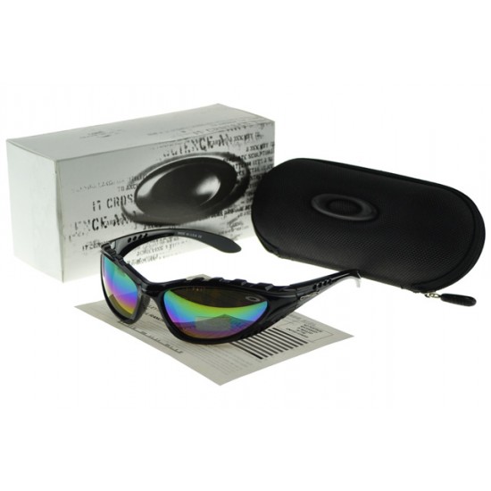 Oakley Sports Sunglass black Frame multicolor Lens