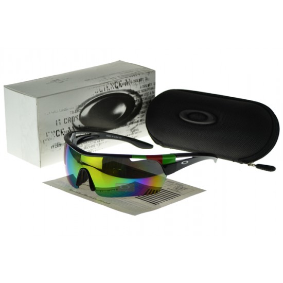 Oakley Sports Sunglass black Frame multicolor Lens-Norway
