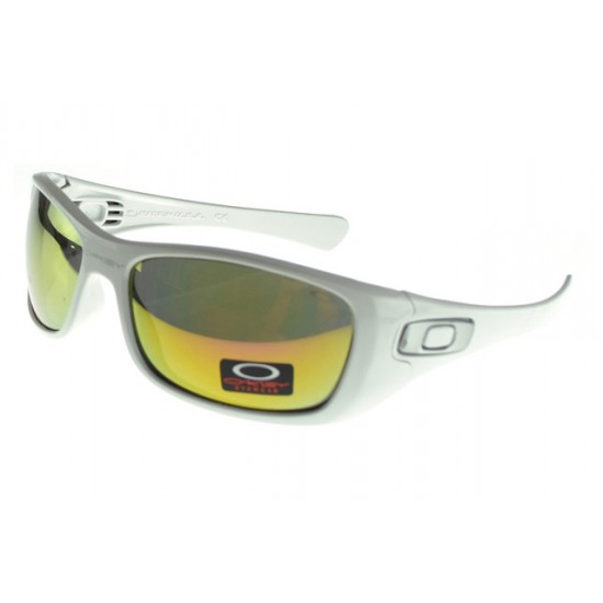 Oakley Antix Sunglass white Frame yellow Lens-Chicago
