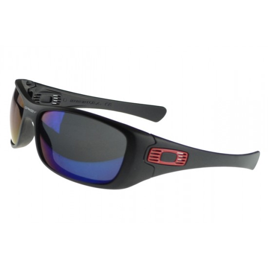 Oakley Antix Sunglass black Frame blue Lens-Hot Sale