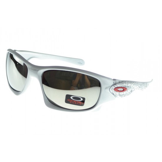Oakley Asian Fit Sunglass white Frame black Lens-Sale Retailer