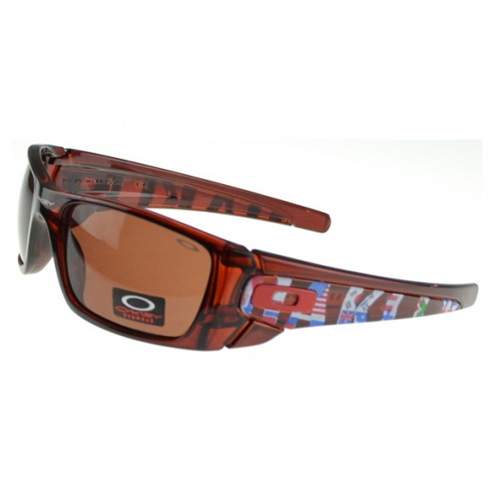 Oakley Batwolf Sunglass red Frame yellow Lens-Reputable Site