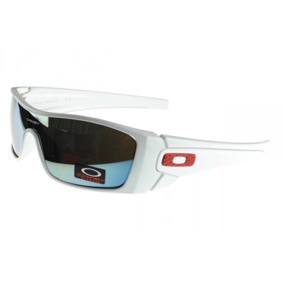 Oakley Batwolf Sunglass white Frame blue Lens-Newest