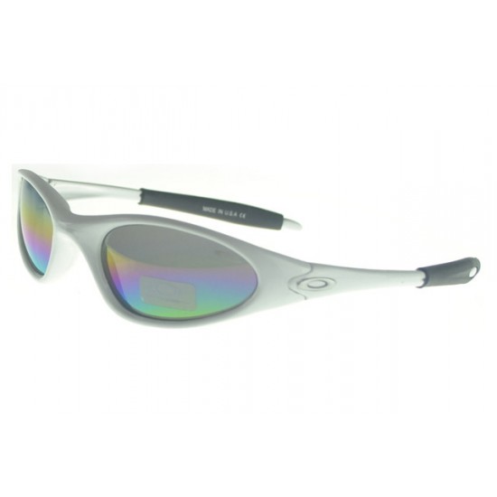 Oakley C Six Sunglass white Frame multicolor Lens-London Outlet