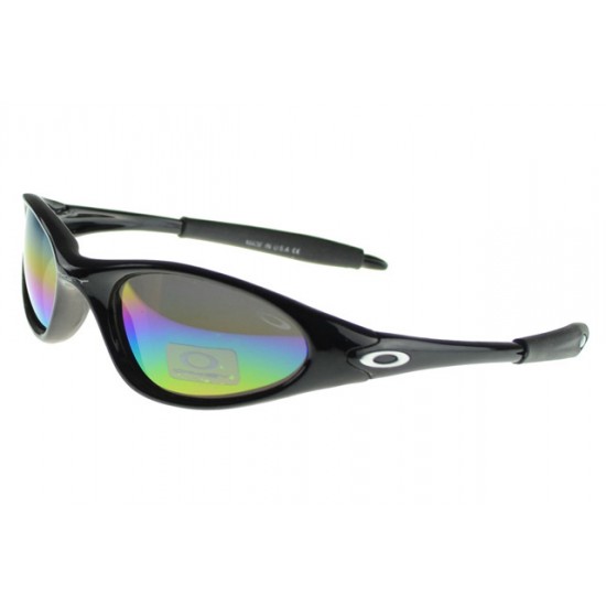 Oakley C Six Sunglass black Frame multicolor Lens-Easy Buy