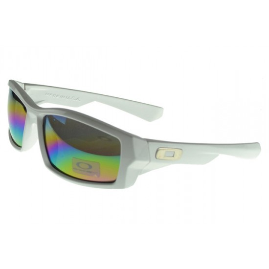 Oakley Crankcase Sunglass white Frame multicolor Lens-Discount US
