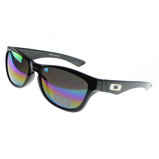 Oakley Frogskin Sunglass black Frame multicolor Lens-US Cheap