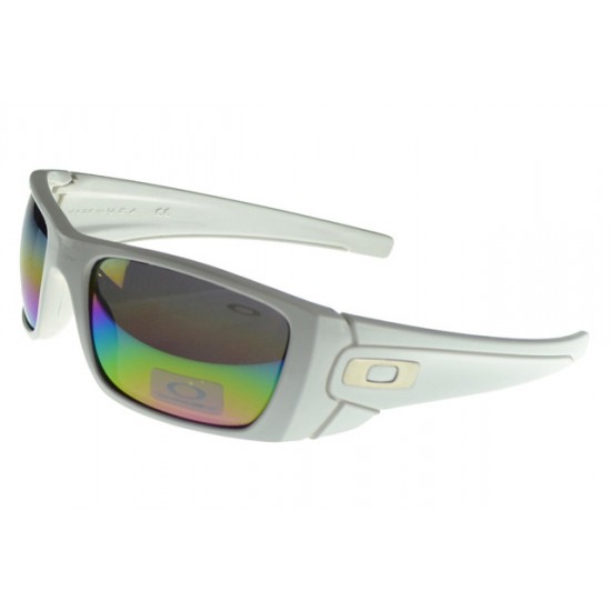 Oakley Fuel Cell Sunglass white Frame multicolor Lens-Street Fashion