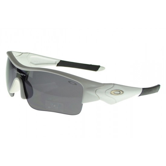 Oakley Half Straight Jaquetas Sunglass white Frame grey Lens