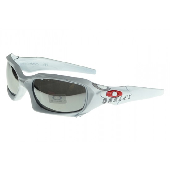 Oakley Monster Dog Sunglass white Frame grey Lens-Stores