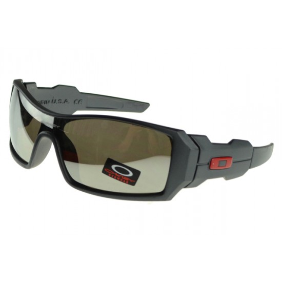 Oakley Oil Rig Sunglass white Frame black Lens-Online Shop Fashion