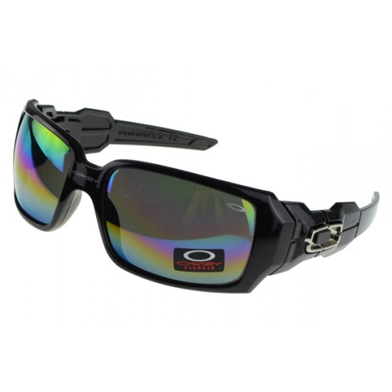 Oakley Oil Rig Sunglass black Frame multicolor Lens-USA Sale