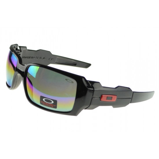 Oakley Oil Rig Sunglass black Frame multicolor Lens-Colorful And Fashion