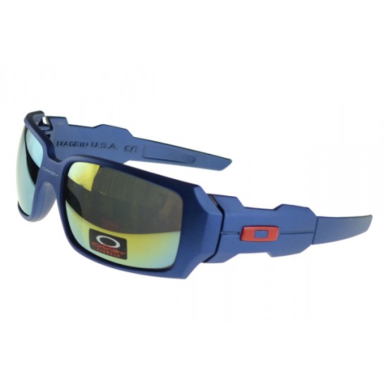 Oakley Oil Rig Sunglass blue Frame blue Lens-UK Onlines