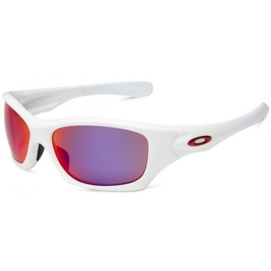 Oakley Pit Bull Asian Fit Matte White OO Red Sunglass