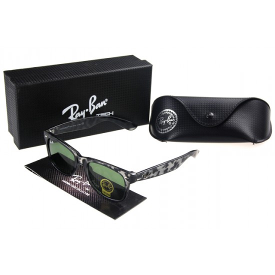 Ray Ban Cats Sunglass Black Leopard Frame Olivedrab Lens