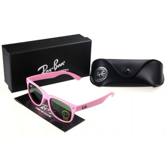 Ray Ban Cats Sunglass Pink Frame Olivedrab Lens