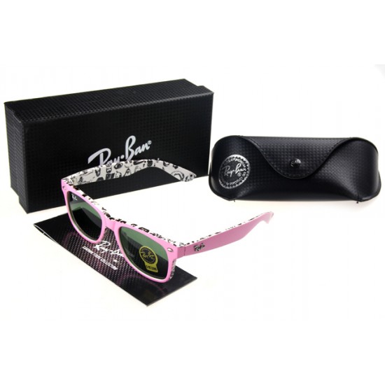 Ray Ban Cats Sunglass Pink White Frame Teal Lens